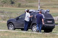 SUV-ul Dacia se da pe Transfagarasan