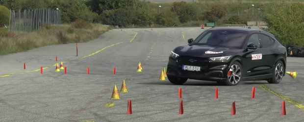 SUV-ul inspirat de Mustang s-a facut de ras la testul elanului. VIDEO ca sa te convingi si singur