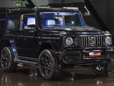 Suzuki Jimny transformat in Brabus G-Class