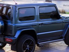 Suzuki Jimny transformat in Brabus G63 AMG