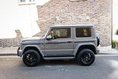 Suzuki Jimny transformat in Mercedes G-Class