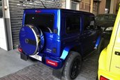 Suzuki Jimny transformat in Mercedes G-Class