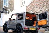 Suzuki Jimny transformat in Mercedes G-Class