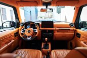 Suzuki Jimny transformat in Mercedes G-Class