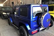 Suzuki Jimny transformat in Mercedes G-Class