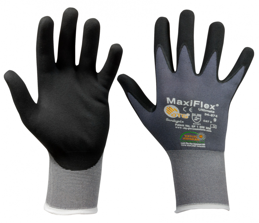 Sw Stahl Set 10 Perechi Manusi De Protectie Nitril / Pu Foam Marimea 10 Z633