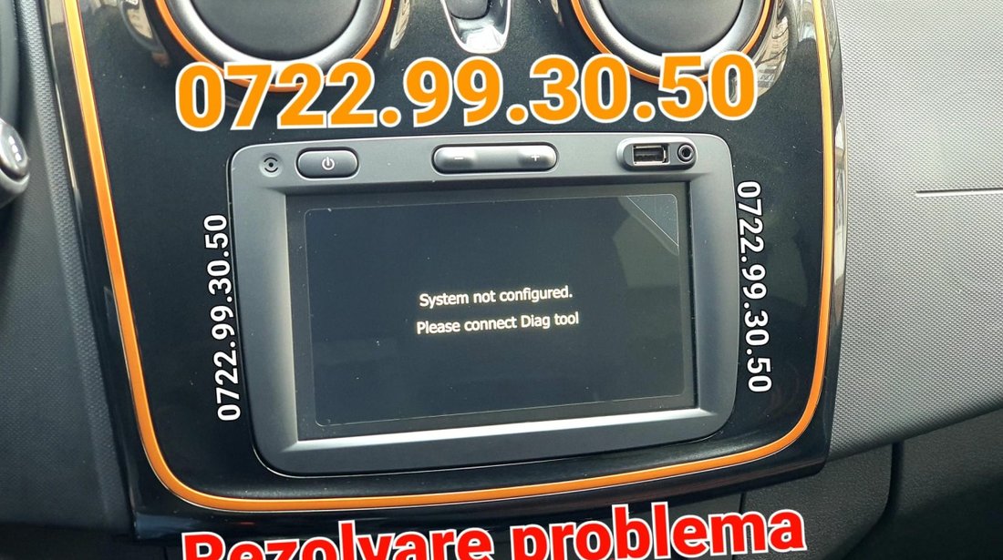 System Not Configured Connect Diag Tool DACIA Logan Duster Sandero Dokker Lodgy RENAULT CLIO4 Captur