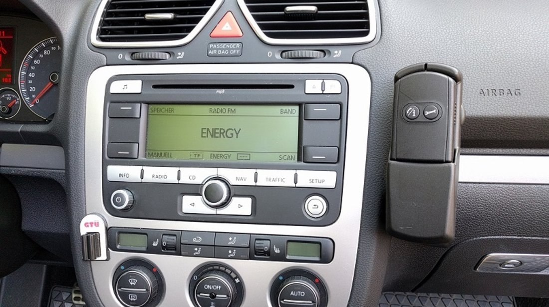 T1006 RADIO CD GPS MP3 NAVIGATIE VW TOURAN GOLF 5 6 PASSAT B6 JETTA + CABLU FIRE ANTENA RNS300