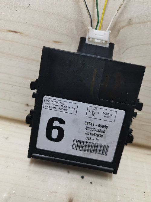 T27-119 CALCULATOR MODUL IMOBILIZATOR AVENSIS T27 2010 89780-05070 625481-000 97RI-012011