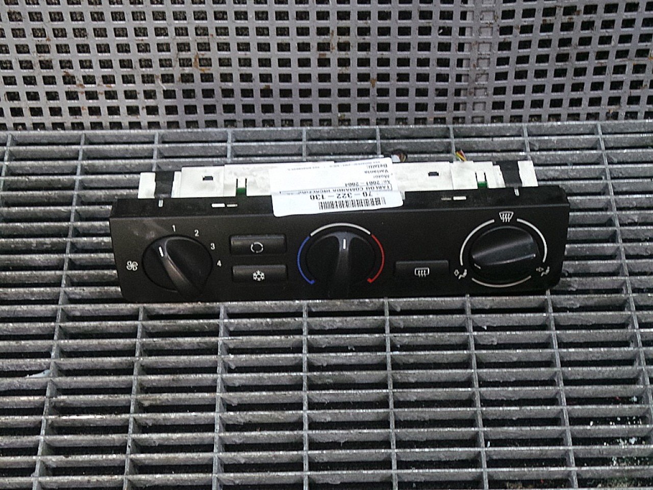 TABLOU COMANDA INCALZIRE BMW SERIA 3 E 46 SERIA 3 E 46 - - (2001 2004)