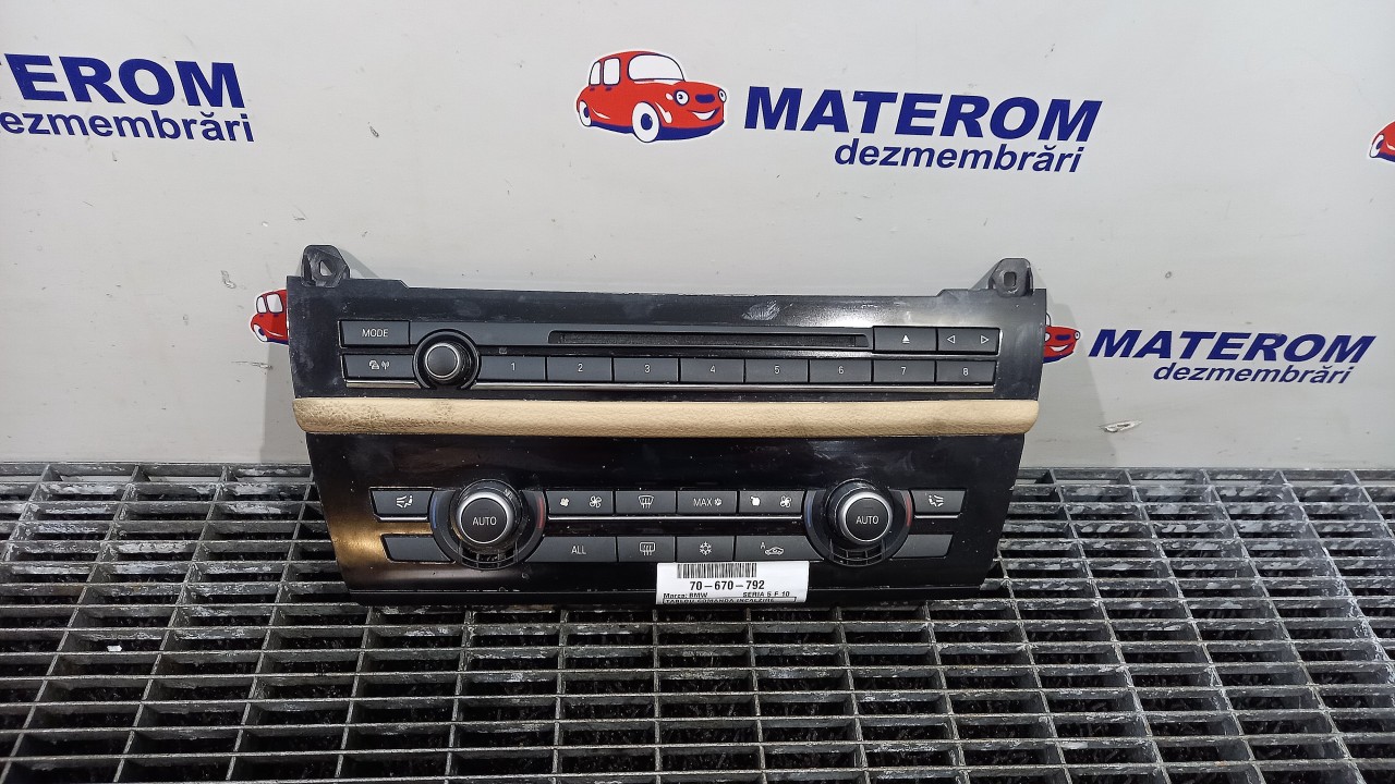 TABLOU COMANDA INCALZIRE BMW SERIA 5 F 10 SERIA 5 F 10 - - (2010 2014)