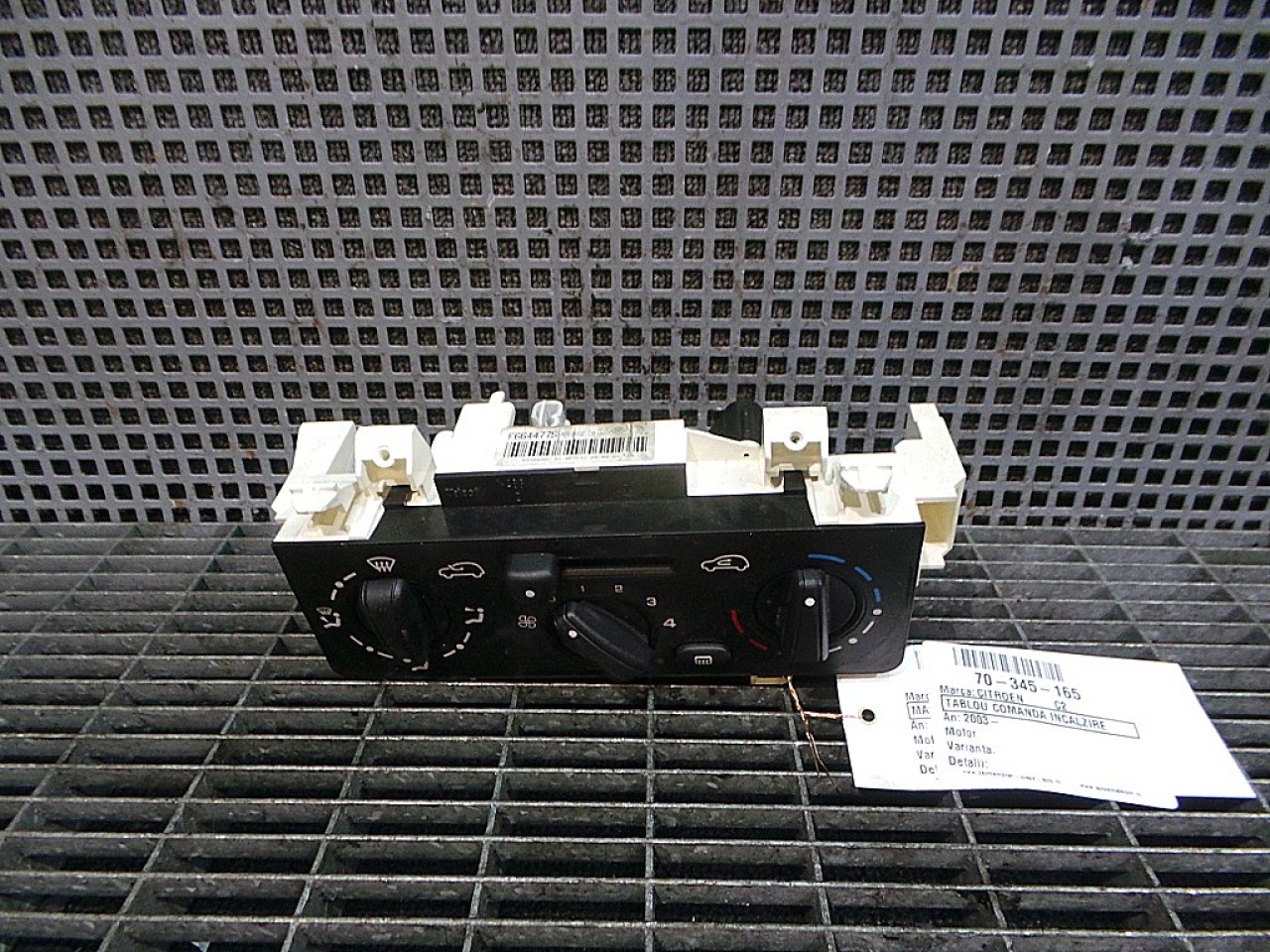 TABLOU COMANDA INCALZIRE CITROEN C2 C2 - - (2003 2008)
