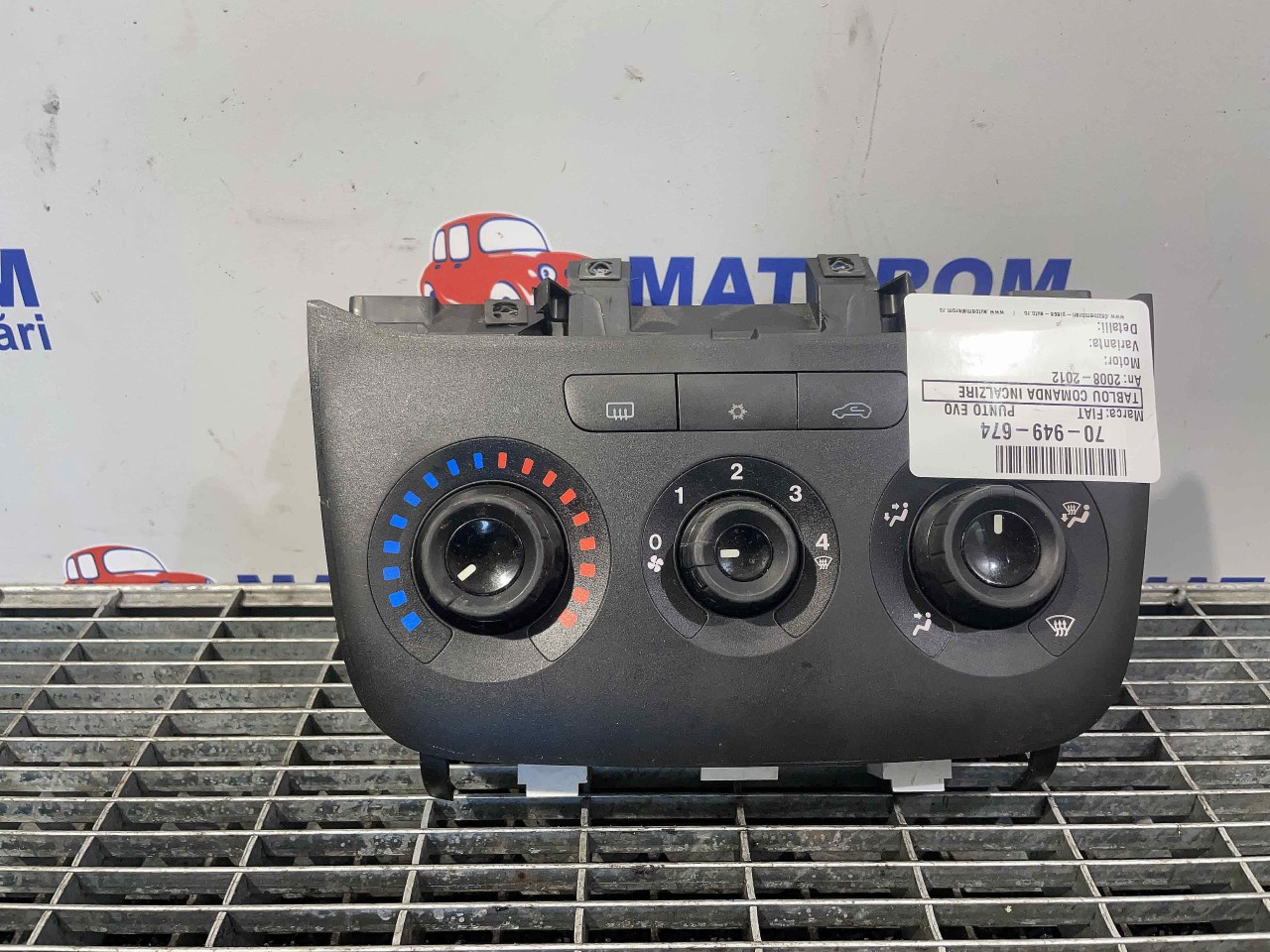 TABLOU COMANDA INCALZIRE FIAT PUNTO EVO - - (2008 2012)