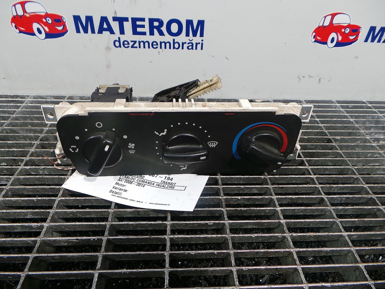 TABLOU COMANDA INCALZIRE FORD TRANSIT - - (2006 2013)