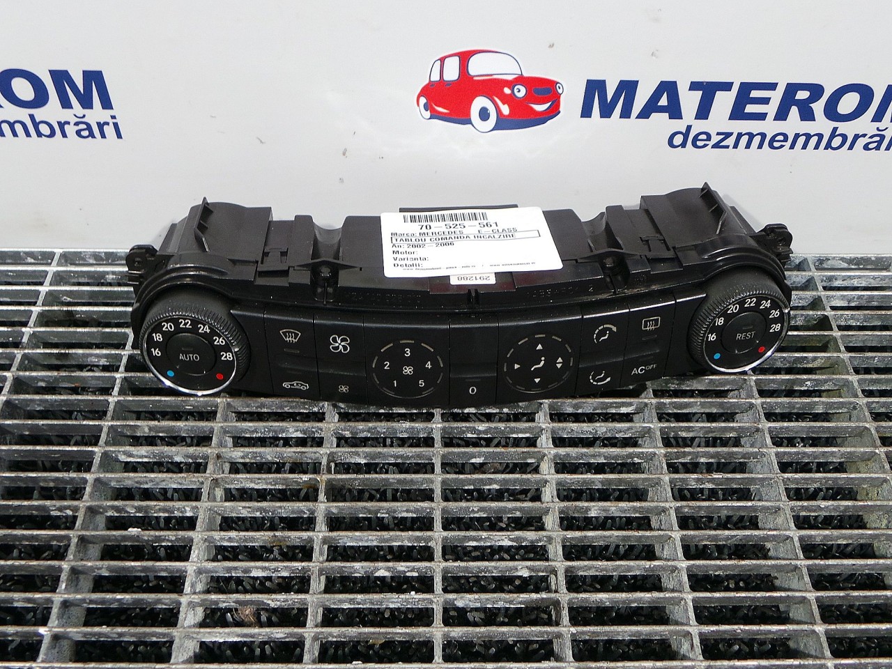TABLOU COMANDA INCALZIRE MERCEDES E-CLASS E-CLASS 2.2 CDI - (2002 2006)