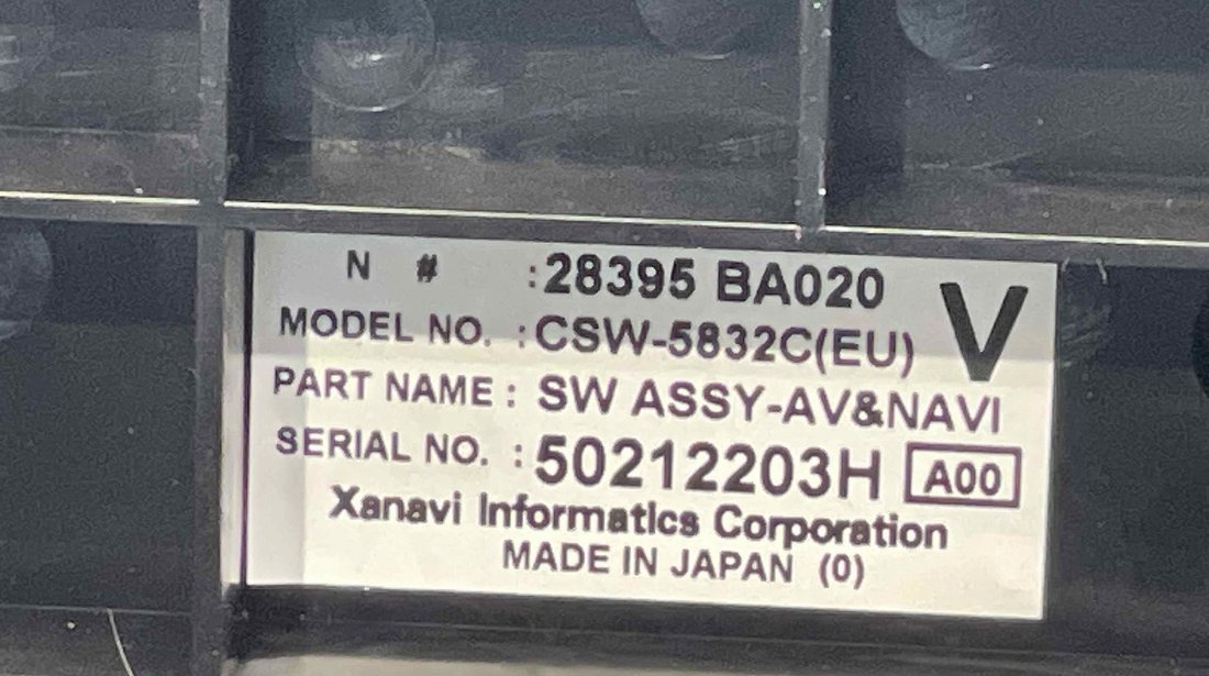 TABLOU COMANDA INCALZIRE NISSAN PRIMERA PRIMERA - (2002 2007)