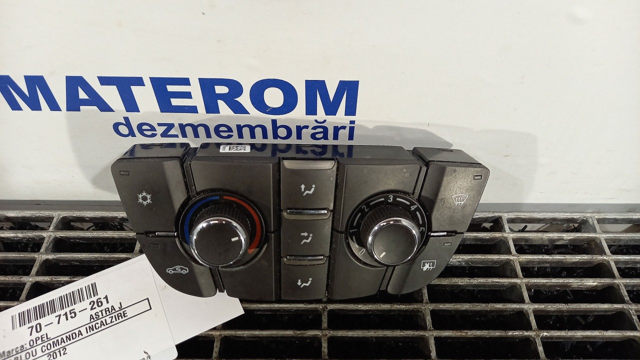 TABLOU COMANDA INCALZIRE OPEL ASTRA J - - (2009 2012)