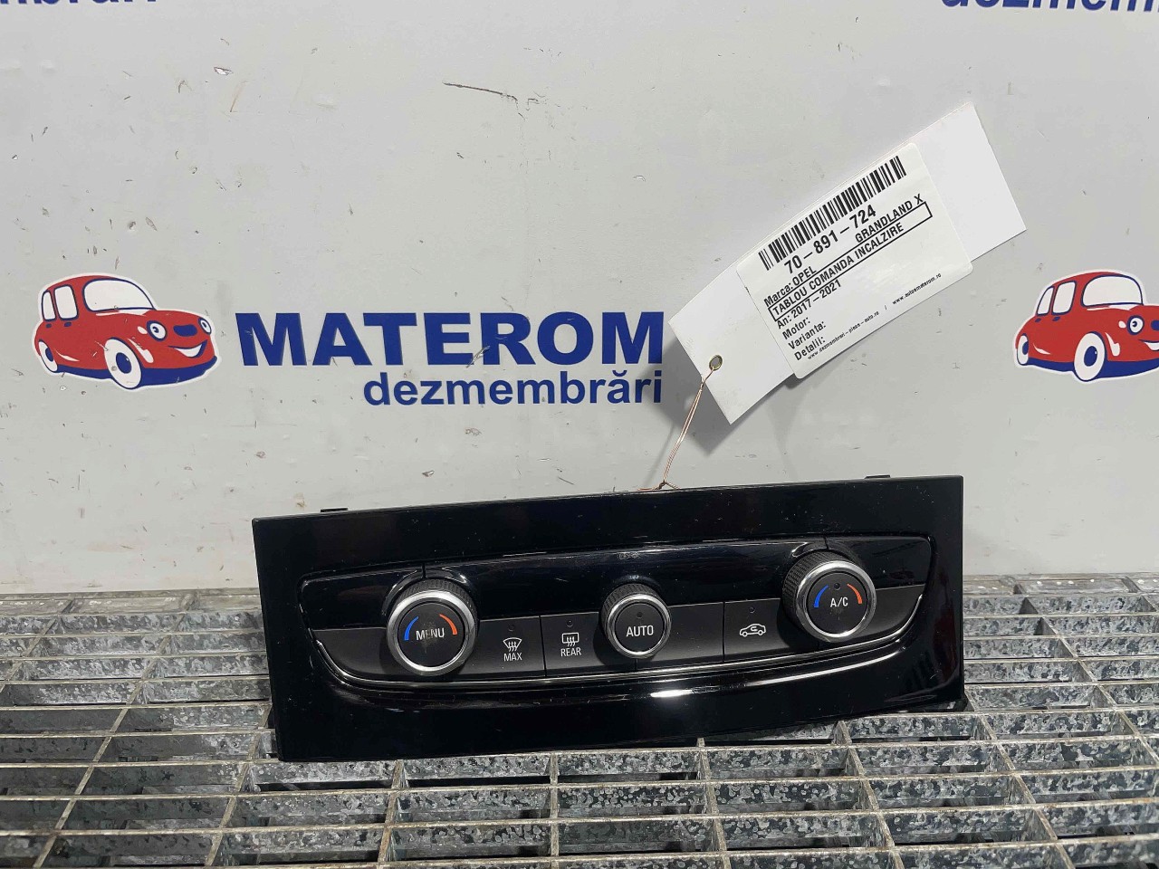 TABLOU COMANDA INCALZIRE OPEL GRANDLAND X - - (2017 2021)