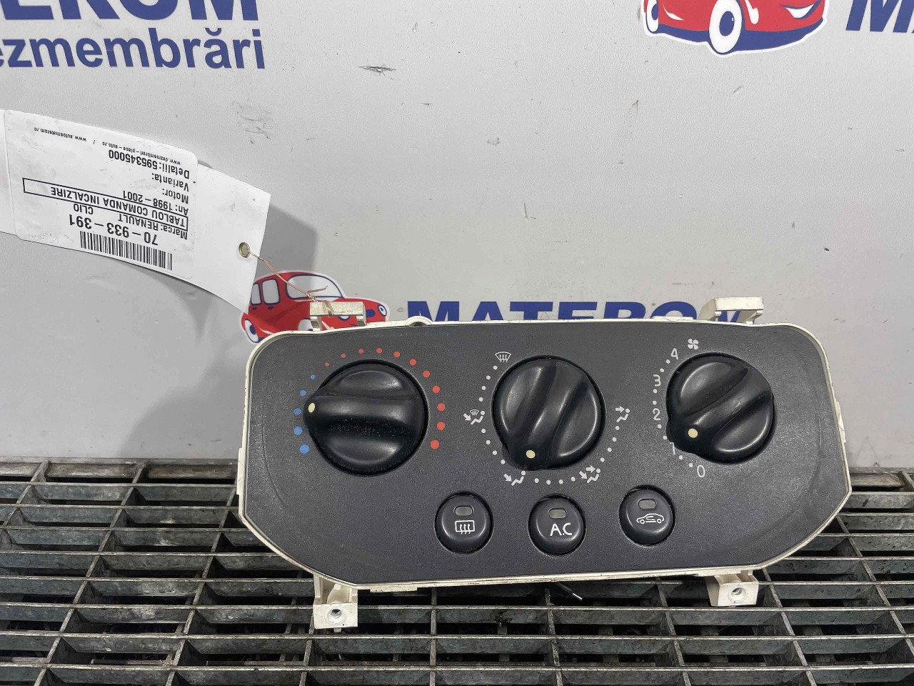 TABLOU COMANDA INCALZIRE RENAULT CLIO CLIO - - (1998 2001)