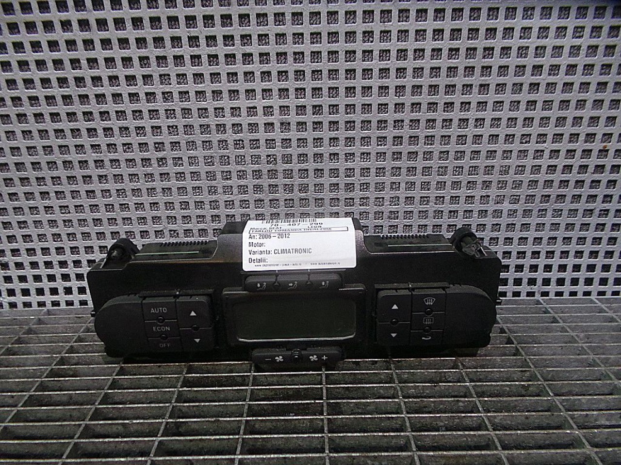 TABLOU COMANDA INCALZIRE SEAT LEON LEON - - (2006 2012)