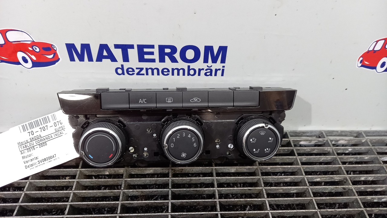 TABLOU COMANDA INCALZIRE SKODA SUPERB - 
