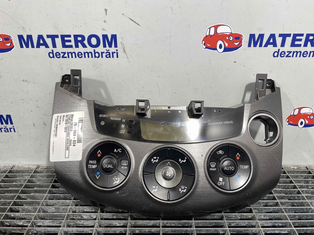 TABLOU COMANDA INCALZIRE TOYOTA RAV4 - - (2010 2012)