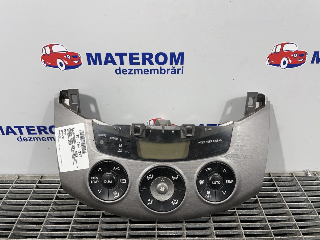TABLOU COMANDA INCALZIRE TOYOTA RAV4 RAV4 - - (2006 2012)