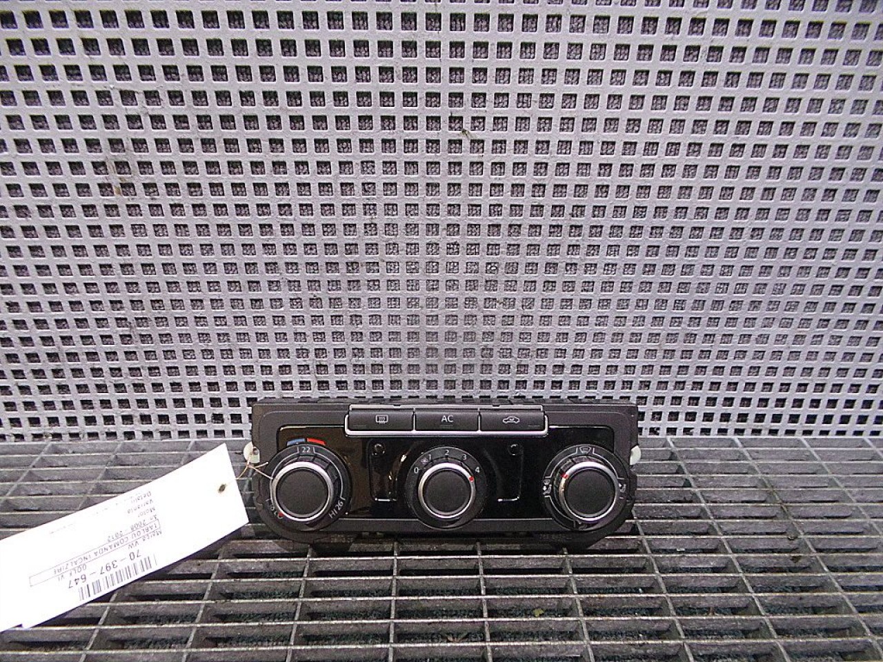 TABLOU COMANDA INCALZIRE VW GOLF VI - - 