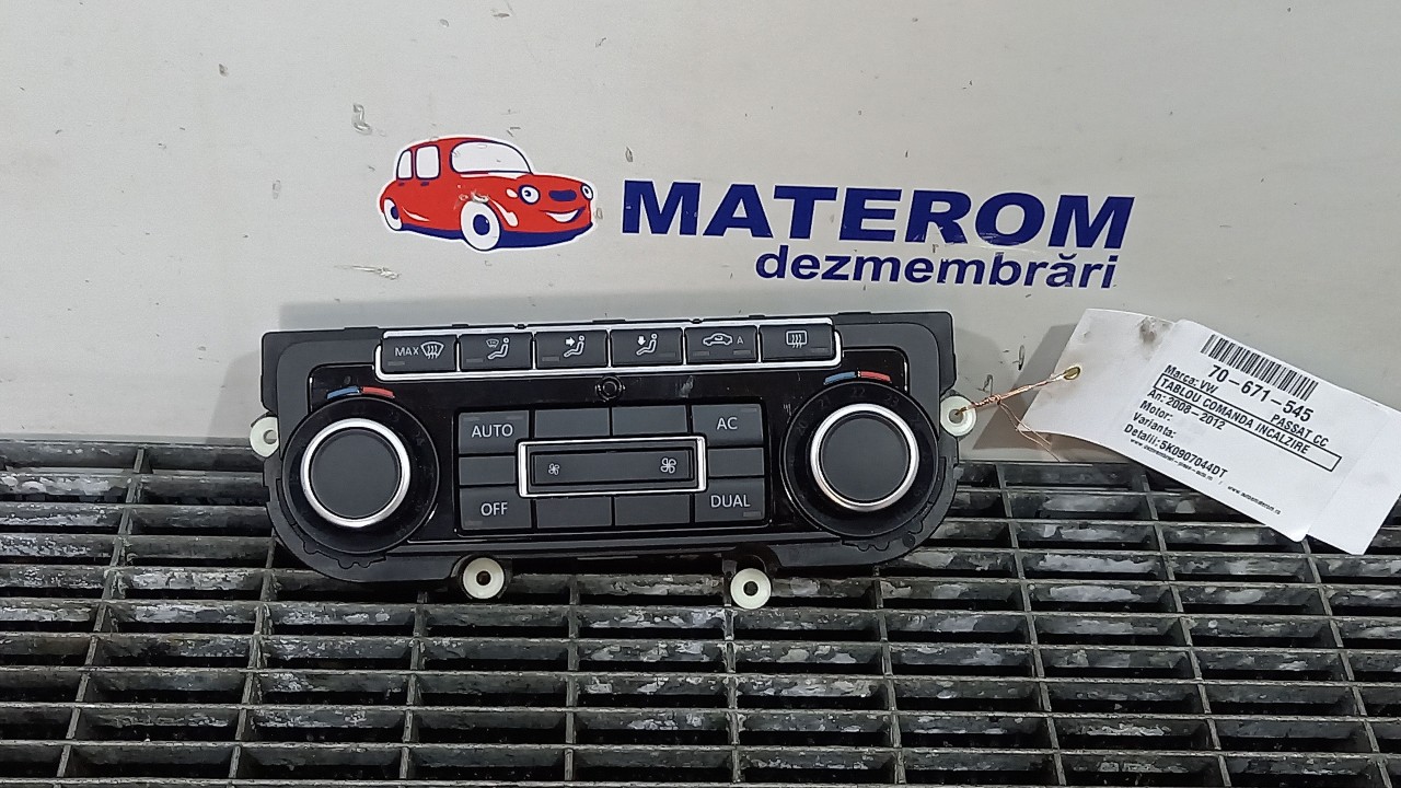 TABLOU COMANDA INCALZIRE VW PASSAT CC PASSAT CC - - (2008 2012)