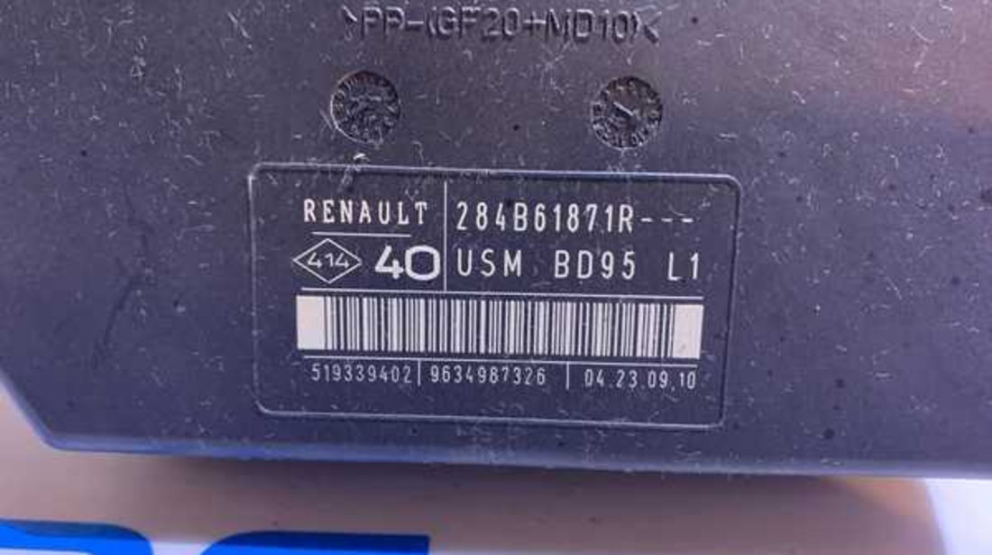 Tablou Panou Sigurante USM Renault Megane 3 2008 - 2016 Cod 284B61871R 284B61871