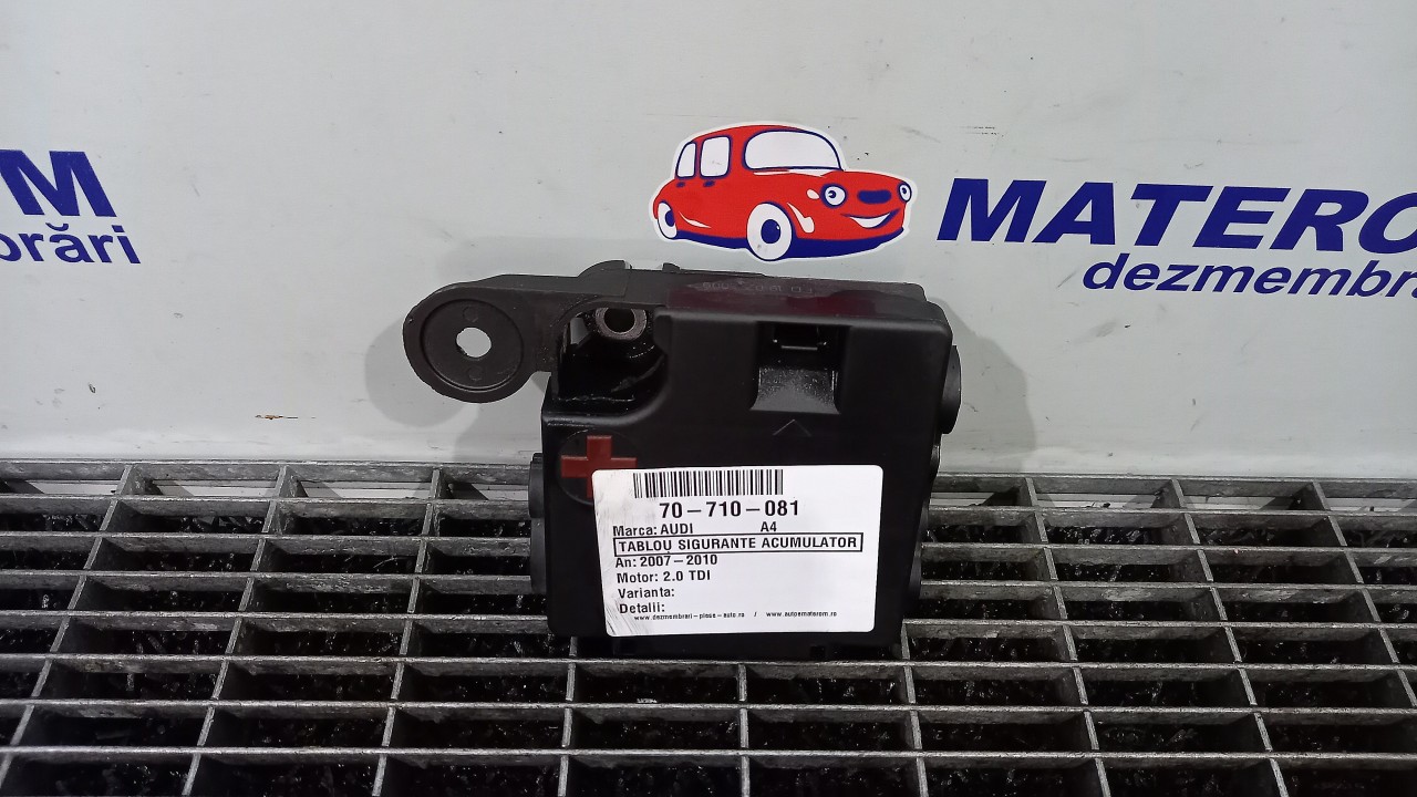TABLOU SIGURANTE ACUMULATOR AUDI A4 2.0 TDI - (2007 2011)