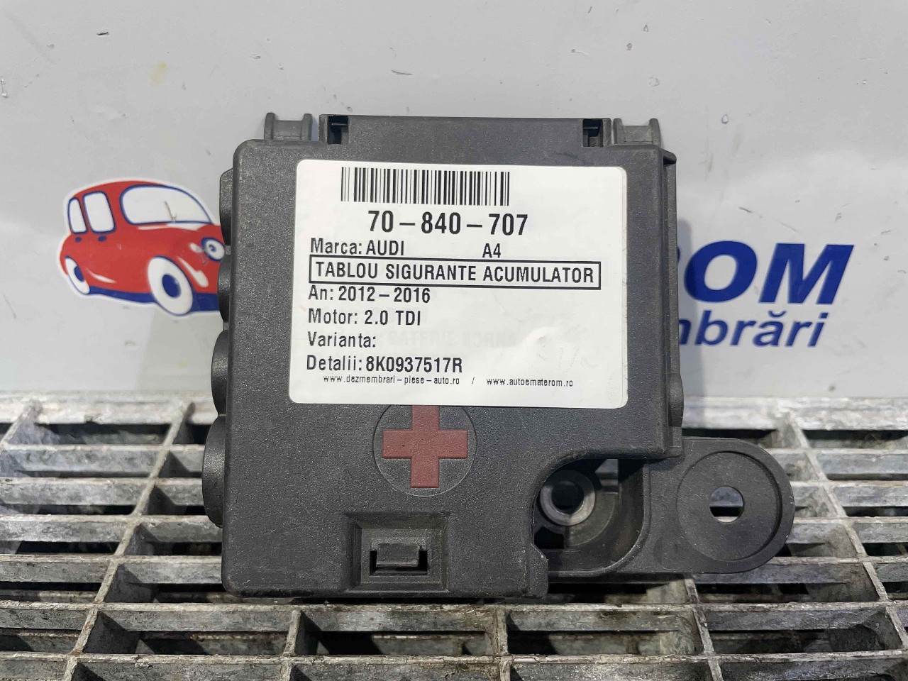 TABLOU SIGURANTE ACUMULATOR AUDI A4 A4 2.0 TDI - (2012 2015)