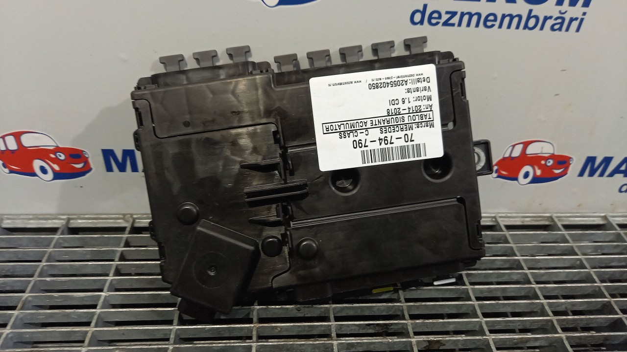 TABLOU SIGURANTE ACUMULATOR MERCEDES C-CLASS 1.6 CDI - (2014 2018)