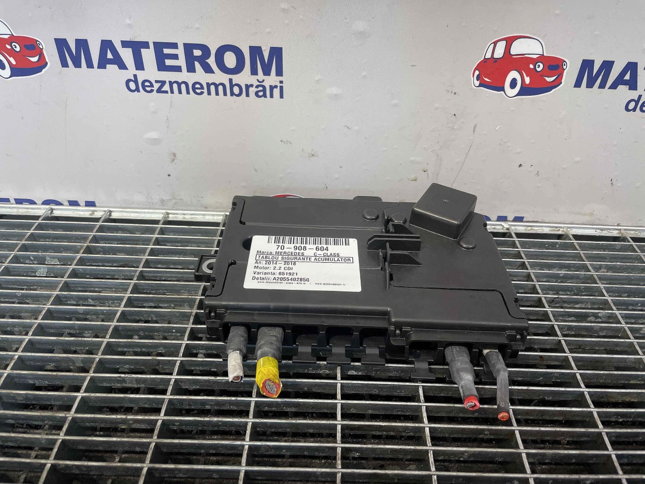 TABLOU SIGURANTE ACUMULATOR MERCEDES C-CLASS 2.2 CDI - (2014 2018)