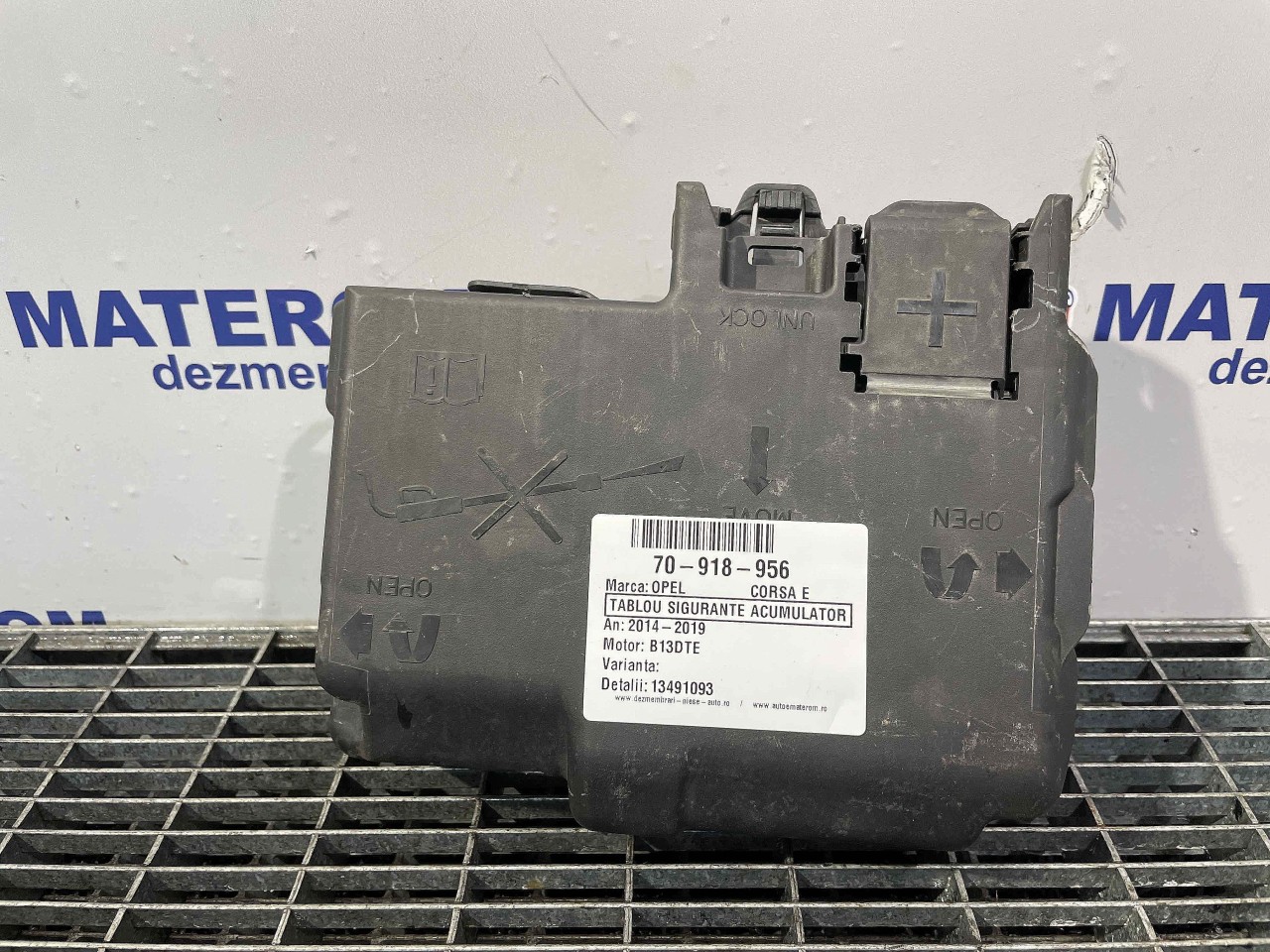 TABLOU SIGURANTE ACUMULATOR OPEL CORSA E B13DTE - (2014 2019)