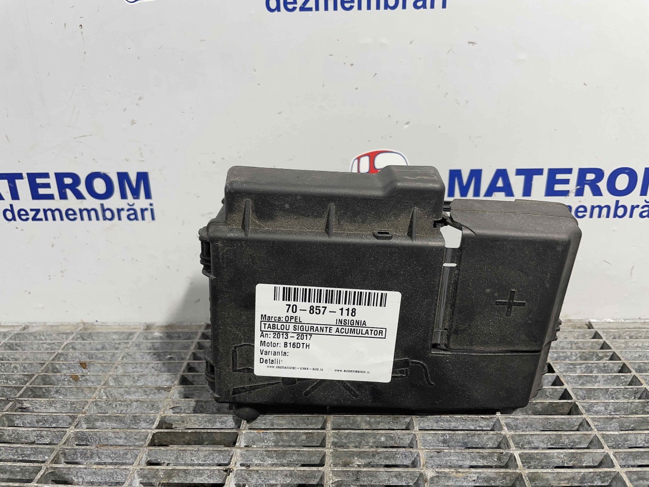 TABLOU SIGURANTE ACUMULATOR OPEL INSIGNIA B16DTH - (2013 2017)