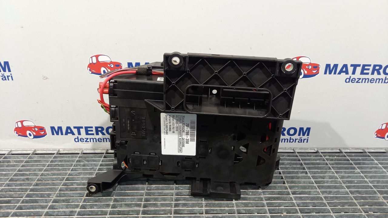 TABLOU SIGURANTE ACUMULATOR PORSCHE CAYENNE 4.5 INJ V8 - (2003 2010)