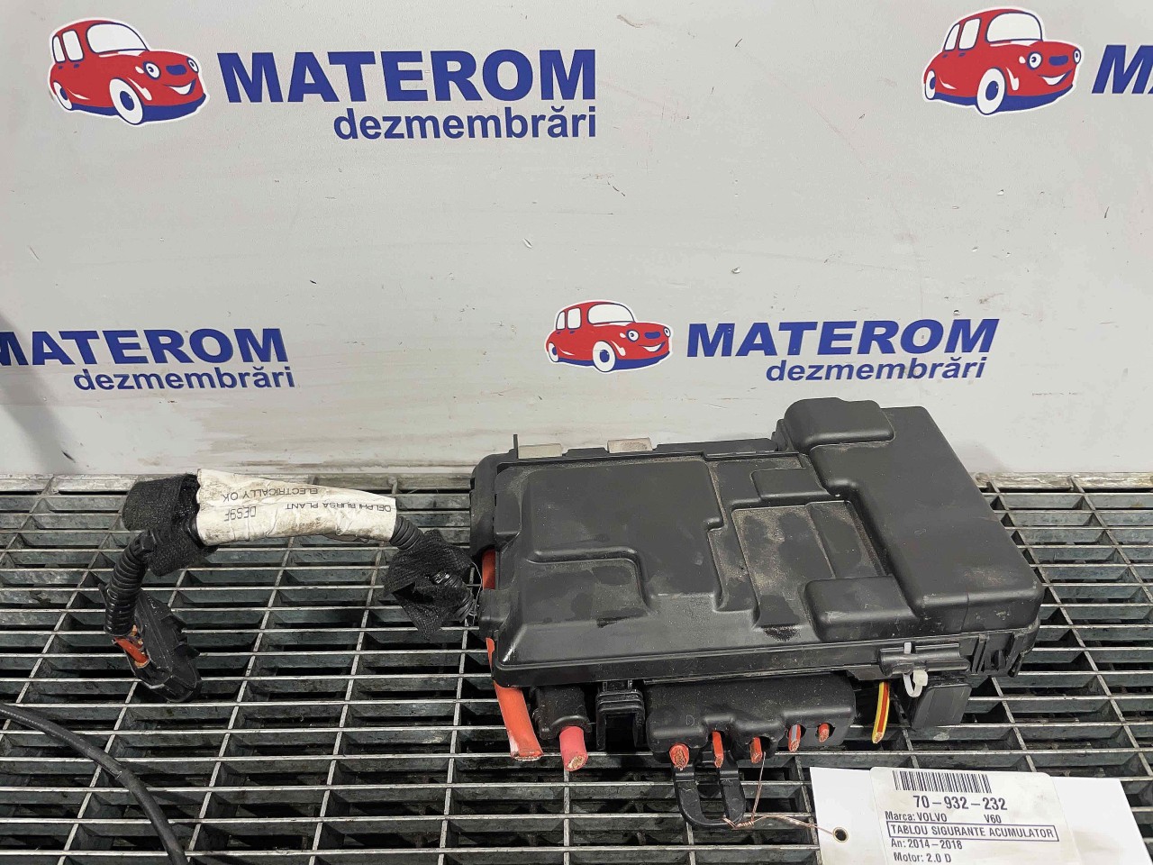 TABLOU SIGURANTE ACUMULATOR VOLVO V60 V60 2.0 D - (2014 2018)