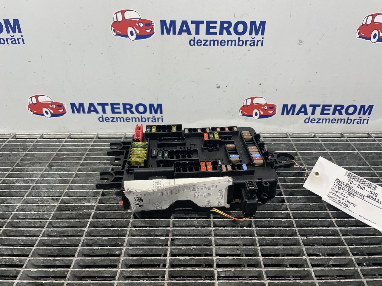 TABLOU SIGURANTE BMW SERIA 3 F 30 2.0 D - (2011 2018)