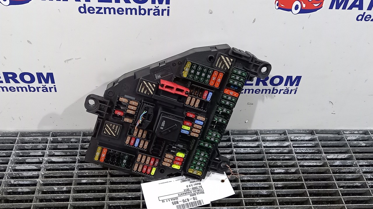 TABLOU SIGURANTE BMW SERIA 5 F 10 SERIA 5 F 10 3.0 D - (2010 2014)