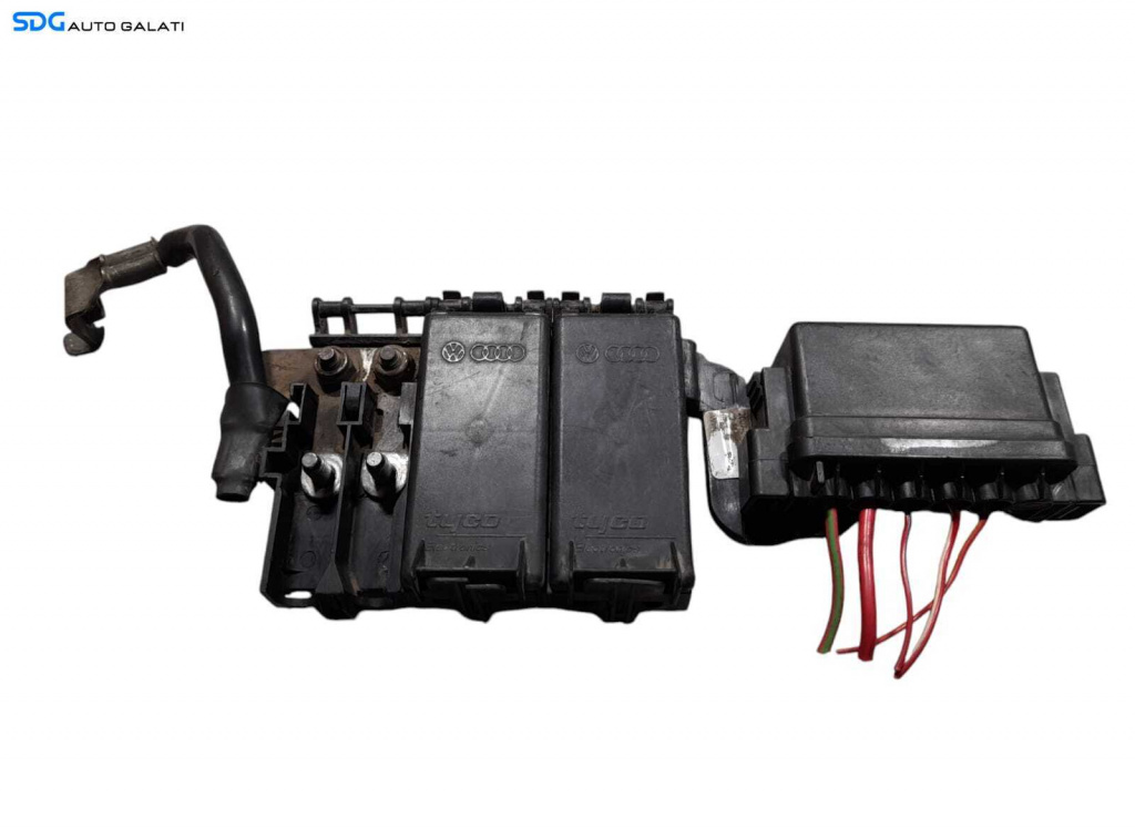 Tablou Sigurante Borna Baterie Acumulator Volkswagen Polo 9N 2001 - 2008 Cod 5Z0937548C [N0538]