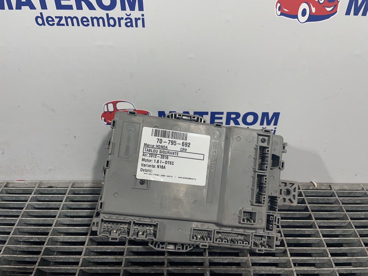 TABLOU SIGURANTE HONDA CRV 1.6 IDTEC - (