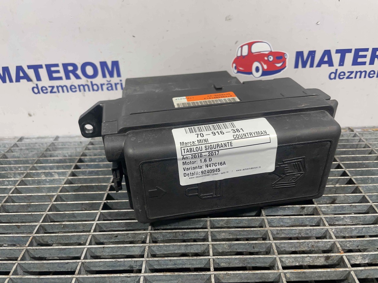 TABLOU SIGURANTE MINI COUNTRYMAN 1.6 D - (2010 2017)