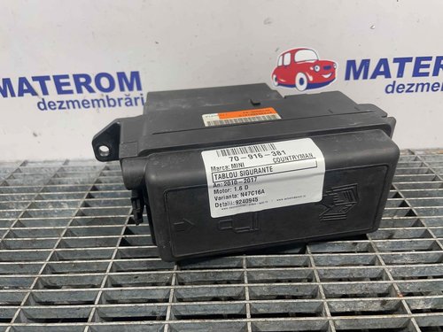 TABLOU SIGURANTE MINI COUNTRYMAN 1.6 D - (2010 2017)