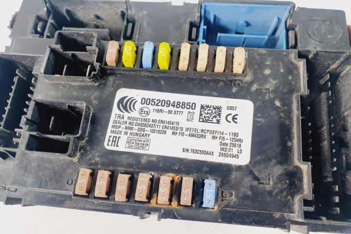 Tablou sigurante modul BCM 00520948850 Fiat Tipo 356 (2) [2015 - 2020]