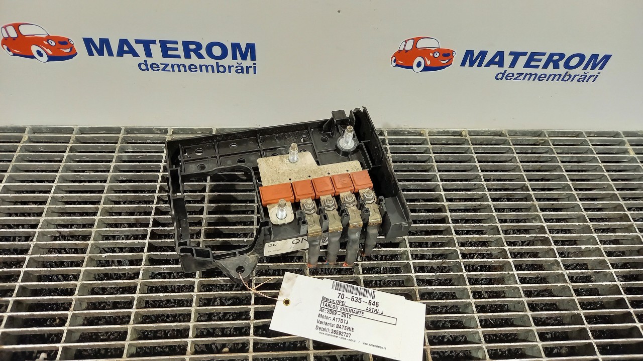 TABLOU SIGURANTE OPEL ASTRA J ASTRA J A17DTJ - (2009 2012)