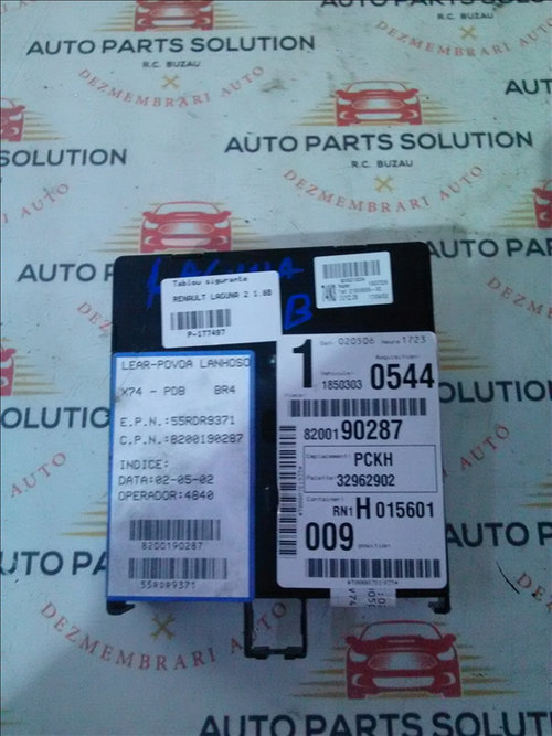 Tablou sigurante RENAULT LAGUNA 2 1.8B