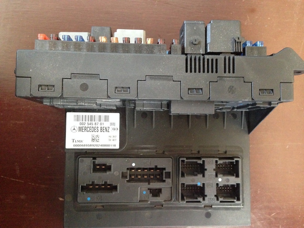 Tablou sigurante SAM fata Mercedes w211 w219 A0025458701