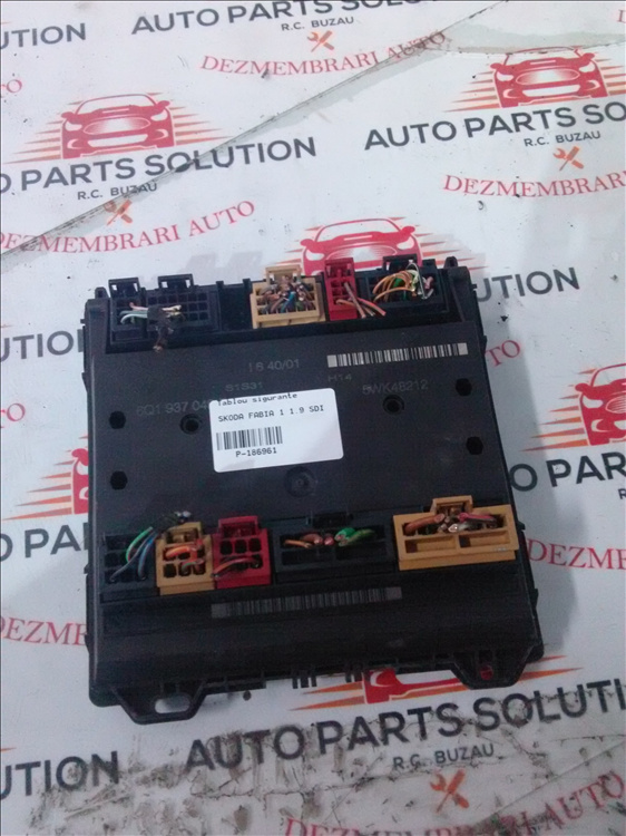 Tablou sigurante SKODA FABIA 1 1.9 SDI