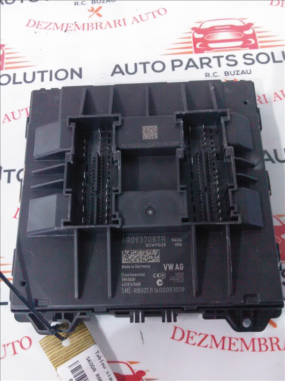 Tablou sigurante SKODA RAPID 1.6 TDI